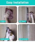 Step-by-step installation of Marine Grade Stainless Steel Piano Hinge 14 Inch By 2 Inch With High Polish Finish