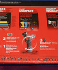 Heavy Hitter 12 Volt Brushless Cordless Impact Driver Kit featuring visual specifications and features on the box.