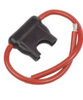 Inline ATO And ATC Fuse Holder With 12 AWG Pigtails 30 Amp Max No Fuss Install For ANL Fuse Blocks Marine Electrical Accessory