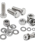 Handy 480Pcs Metric Hex Bolts Nuts And Washers Kit M6 M8 M10 Assortment For Diy Home Repairs Fasteners Set Includes Bolts Nuts Flat Washers And Spring Washers For Quick Dependable Fixes. Stainless steel M6, M8 and M10 hex bolts, nuts and washers