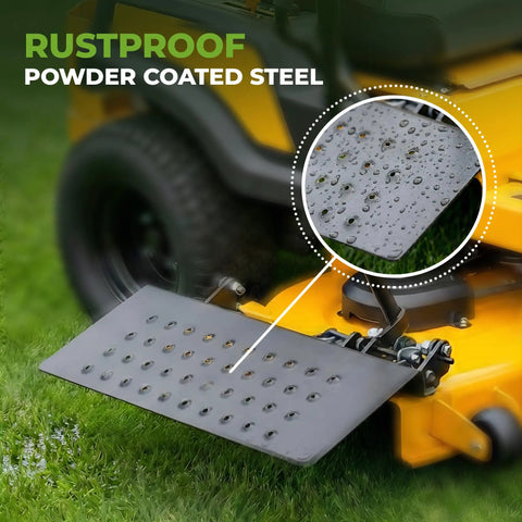 Chute Blocker For Zero Turn Mowers With Grass Flap And Open Close Control Rustproof Steel Fits ACS6000ULS Advanced System 088600300