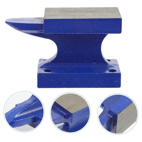 Heavy Duty Iron Beating Pad For Hand Knock Tools Jewelry Making And Metal Shaping Station Portable And Easy To Hold