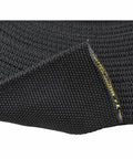 Close-up of One Inch Hydraulic Hose Burst Protection Sleeving Nylon Guard Sleeve 50 Feet Black With Yellow Inner Liner showing texture