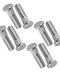 Straight Swap Rear Wheel Hub Stud Bolts For Honda Rancher 420 Rubicon 500 Rincon 650 Atv Heavy Duty 8 Pack Socket Head Bolt Set showing silver M10 bolts.