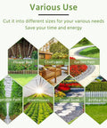Heavy Duty Weed Barrier Fabric 6x300Ft Landscape Fabric Three Point Two Ounce for various garden and driveway applications.