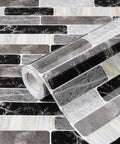 Peel And Stick Backsplash Wallpaper For Kitchen And Bathroom, Waterproof Self Adhesive Removable Tile Contact Paper in roll