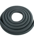 Coiled 50 Ft 2 Inch Diameter Heavy Duty Pro Grade Vacuum Hose With Flexible Cut To Length Design, Smooth Interior, And Threaded Cuffs