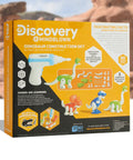 Box of 90 Piece Dino Construction Set With Kid Safe Power Screwdriver And Screws Build Brachiosaurus T Rex And Triceratops