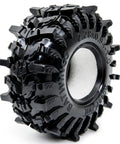 Single Batwing Tread 58mm 1.0 Inch RC Crawler Tire showing tread pattern for TRX4M SCX24 AX24 ultra soft sticky rubber