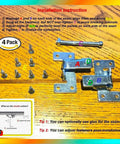 Double Action Countertop Joint Fasteners 4 Pack With Adjustable Flip Bolts laid out with screws and installation tips on wooden surface