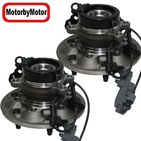 Front Wheel Hub Bearing And Assembly For 2004 2008 Chevy Colorado And GMC Canyon 6 Lug 2WD With ABS No Noise Low Runout Tech For Z71 Off Road Chassis Upgrade