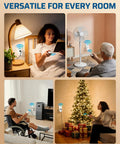 Wireless Remote Control Outlet Plug Power Switch Kit with 1 Remote and 4 Outlets 100ft RF range in various room uses