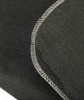 Close-up view of the seam detail on the 6 x 6 Feet High Temp Carbon Fiber Welding Protective Blanket, heavy duty torch shield.