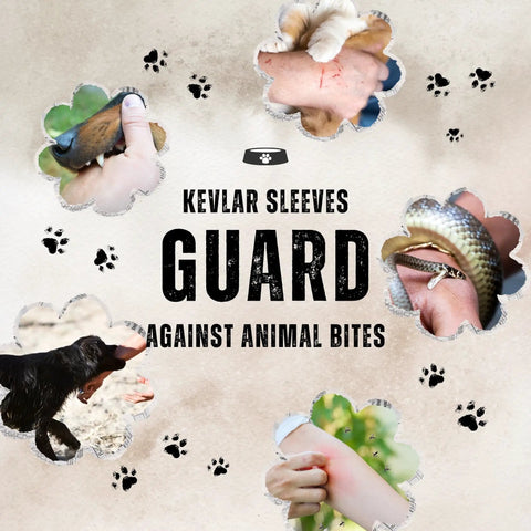 Rock Solid Heavy Duty Arm Sleeves With Finger Opening Cut And Heat Resistant Kevlar Work Guards For Welding And Gardening Built Different To Survive The Daily Grind Straight Up Game Changing Gear