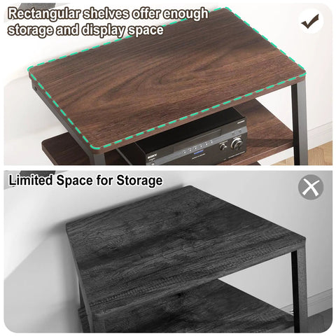 Rock Solid AV Media Stand With Zero Stress Assembly And Five Tier Adjustable Shelves For Stereo Racks And Compact Entertainment Centers A Total No Sweat Game Changer For Your Space