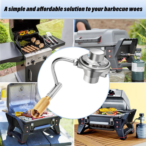Replacement Grill Regulator For Roadtrip Portable Grills Fits LXE LX LXX And Party Portable Models in use with various grills