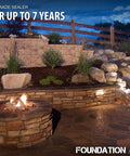 Pro Grade Solvent Based Concrete Sealer Builds A Killer Matte Wet Look Finish On Brick Flagstone And Slate Masonry with lighting.