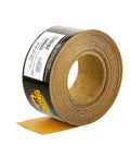 Pro Grade 120 Grit Longboard Sandpaper Roll With Self Adhesive Backing For Woodworking And Auto Body Prep Two And Three Quarters Inch Wide