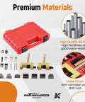 Timing Chain Removal Kit For Mercedes Benz M271 M272 M273 Diesel Engines Camshaft Riveting Tool Set 24 Pcs with red case