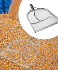 Heavy Duty Stainless Steel Sieve Shovel With Built In Filter Screen For Soil And Grains No Fuss All In One Multipurpose Dustpan Sifter
