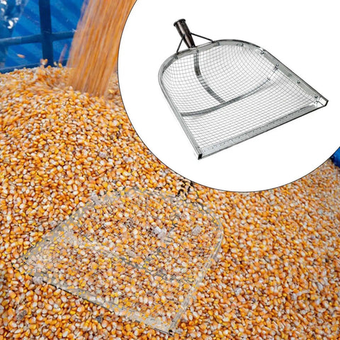 Heavy Duty Stainless Steel Sieve Shovel With Built In Filter Screen For Soil And Grains No Fuss All In One Multipurpose Dustpan Sifter