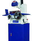 Heavy Duty Manual Bench Surface Grinder Featuring Six By Twelve Inch Table rock solid cast iron construction for precision grinding.