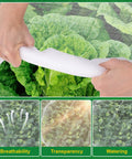 Ultra Fine Garden Netting 10x50ft Insect Barrier For Raised Beds And Crops, Mosquito And Bird Protection, 0.8mm x 1mm Mesh
