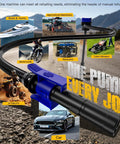 Cordless Electric Fuel Transfer Pump Battery Powered Gas Can Dispenser Featuring Auto Stop Overflow Guard And Dry Run Alert A No Sweat Hella Reliable Tool For Sweet Garage Jobs with 41 inch hose for various vehicles.