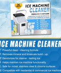 Ice Maker Cleaner Tablets Kit For Countertop Nugget Ice Makers, 36 Count Descaler, Nickel Safe, Deep Cleaning To Remove Hard Water Buildup, Keeps Commercial Portable Ice Machines Running Smooth And Efficient. 36 tablets pack