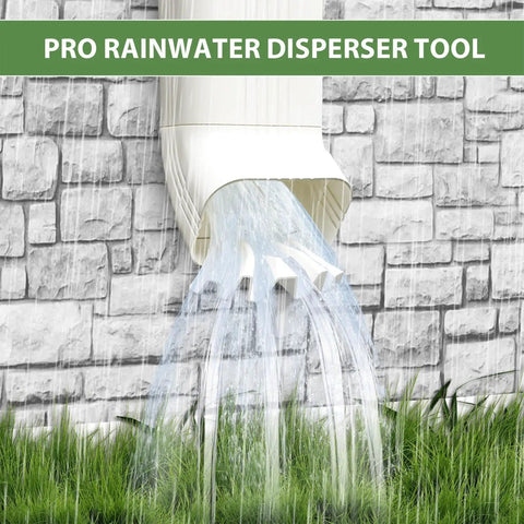 Heavy Duty Downspout Diverter Extension For Rain Drainage Keeps Foundations Dry And Yard Clean Gutter Water Redirector
