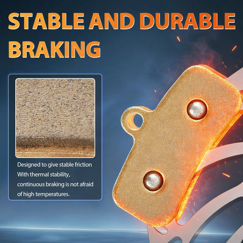Two Pack Front Or Rear Brake Pads For Electric Dirt Bikes Fit Surron Light Bee X LBX S LBS Talaria Sting MX3 R MX4 X160 X260