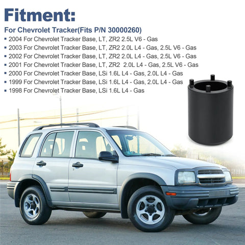 Pro Grade Front Wheel Axle Hub Bearing Lock Nut Tool Socket Wrench For Suzuki 4x4s Sidekick Geo Tracker Grand Vitara 1989-2003