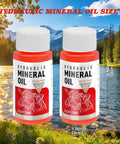 Pro Grade Mineral Oil Brake Fluid For Shimano Tektro TRP Hydraulic Brakes Two 60ml Bottles in nature setting