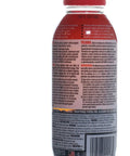 Side view of Pelletized HD Radiator Stop Leak 11 Oz bottle for cars and trucks, with text and red cap visible.