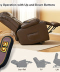 2 Button 5 Pin Lift Chair Remote Hand Control Replacement ZK1200-HC USB Backlight for recliner operation