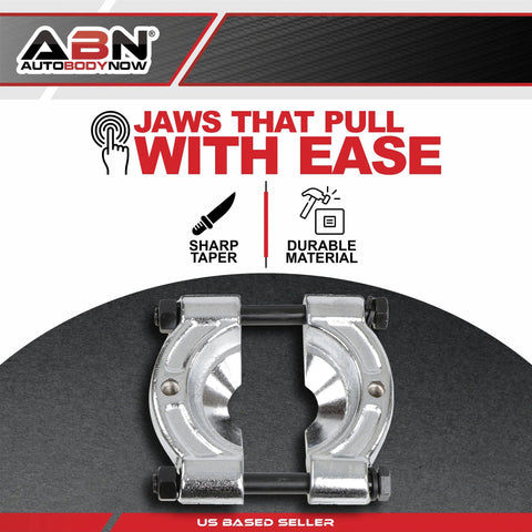 Bearing Puller Kit 14 Piece 5 Ton Automotive Bearing Separator With 2 And 3 Inch Jaws Gear Puller Tool Set, showcasing jaws and material.