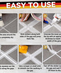 Steps for using Diy Friendly Fast Drying Grout Repair Kit With Sealer For Tile Floors in bathrooms and kitchens.