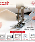 Bulky Fabric Hump Jumper Sewing Tool For Buttons And Denim Hemming Keeps Stitches On Point fits most sewing machines