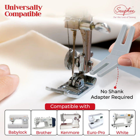 Bulky Fabric Hump Jumper Sewing Tool For Buttons And Denim Hemming Keeps Stitches On Point fits most sewing machines