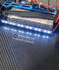 24 LED Aluminum RC Car Chassis Light Strip For 1 8th 1 10th 1 16th Scale Trucks And Buggies, 5V To 8.45V No Battery Needed