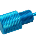 Close-up of blue anodized Heavy Duty Brake Proportioning Valve Bleeder Tool for Disc Disc And Disc Drum Systems Compatible With 172 1353 172 1371 PV2 PV4.
