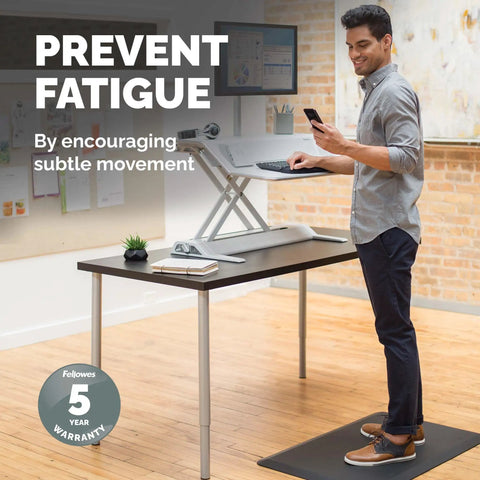 Anti Fatigue Wellness Mat For Standing Desk Cushioned Floor Mat For Home And Office Keeps You Moving To Fight Fatigue And Stay Comfy All Day Perfect For Standing Desk Setups At Home Or Office With Comfort Cushioned Surface And Anti Slip Bottom