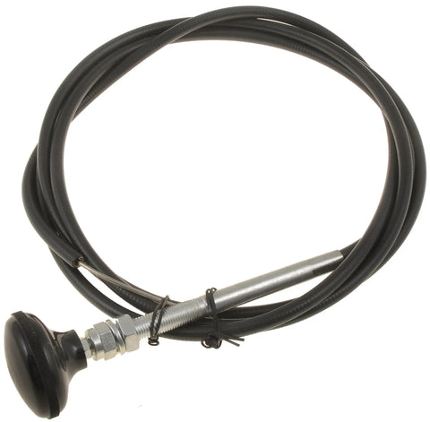 Universal Fit Control Cables With 2 Inch Black Knob 8 Foot Length Durable Build Twist To Lock Or Push Pull Styles