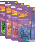 Magnetic Bingo Wands And Translucent Chips Set, Easy Pick Up See Through Chips, 4 Magnetic Wands And 400 Colorful Chips For Counting