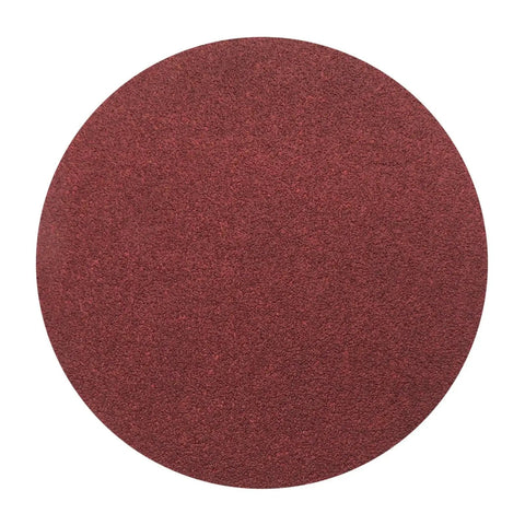 Smash Through Dust And Rust With These 20 Pieces Of 6 Inch Aluminum Oxide Sanding Discs Hook And Loop For Smooth Metal Wood Plastic Paint Work Perfect Pro Grit Kit round 6 inch sanding disc surface close-up.