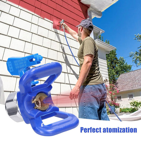 Reversible Airless Sprayer Tips Set 6 Nozzle Types 211 315 417 515 517 523 With 2 Seats For Most Airless Paint Guns