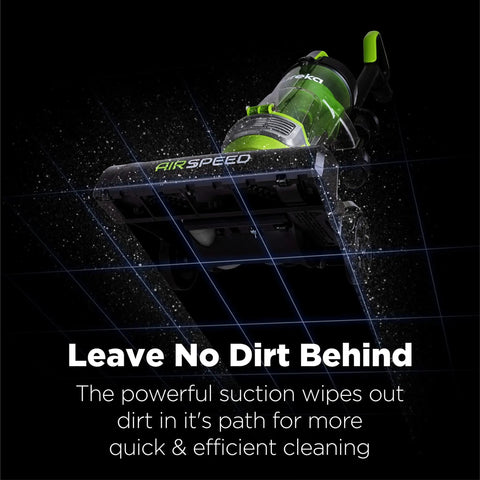 Eureka Airspeed Ultra Lightweight Vacuum Cleaner NEU10AE4 700W Powerful Suction For Hard Floors And Carpets Quick Release Handle With Crevice Tool And Dusting Brush Great For Upholstery And Above Floor Cleaning Clean House Like A Champ