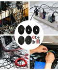 All In One Split Wire Loom Kit For Cable Management With High Temperature Resistant Loom Tubing Auto Wiring Protection