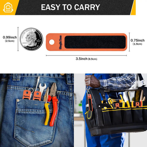 Double Sided Magnetic Tool Grip Mat For Easy Organization And Quick Access Holds Up To 3 Lb Magnetic Pad For Nails Hex Bits And Metal Tools Ideal For Car Repair Workshop And DIY Projects Slim Durable And Built To Last