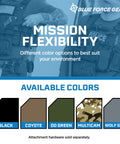 Color options for Two Point Adjustable Tac Sling With Quick Adjuster, Made In The USA, Berry Compliant, Invista Cordura Webbing, OD Green Rifle Sling